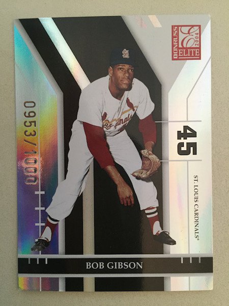 Bob Gibson 2004 Donruss Elite #181 953/1000: Bob Gibson 2004 Donruss Elite #181 953/1000