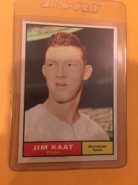 1961 Topps Jim Kaat #63 (1 of 2)