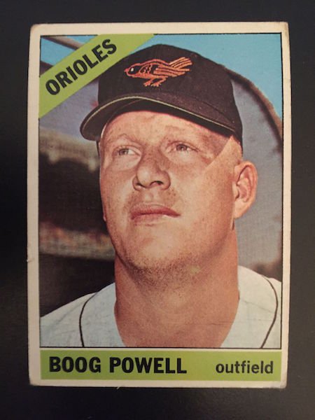 Boog Powell 1966 Topps #167 (1 of 1)