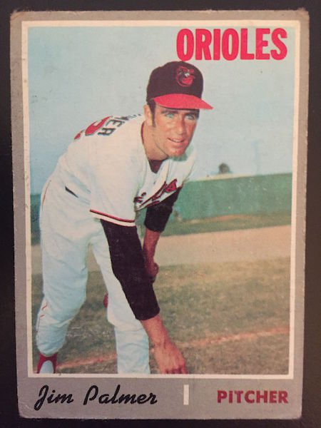 Jim Palmer 1970 Topps #449: Rounded Corners