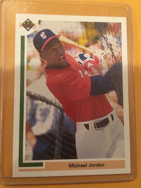 Michael Jordan 1991 Upper Deck SP Baseball #sp1 (1 of 2)
