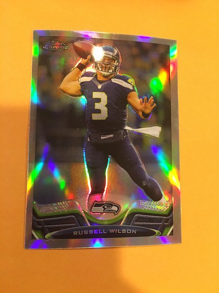 Russell Wilson 2013 Topps Chrome Refractor #175 (1 of 2)