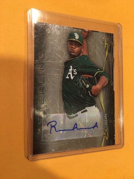 2014 Bowman sterling Raul Alcantara Rookie Auto (1 of 2)