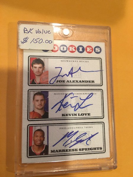 08-09 KEVIN LOVE/Speights/JOE Alexander Topps PHOTO (1 of 2)