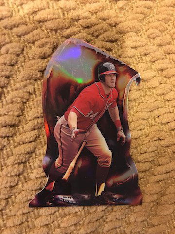 2014 Bowman Chrome Fire Die-Cut Insert FDC-BH Bryce (1 of 2)