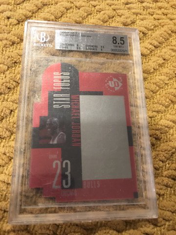 Michael Jordan 1996-97 UD3 #23 Star Focus: Michael Jordan 1996-97 UD3 #23 Star Focus