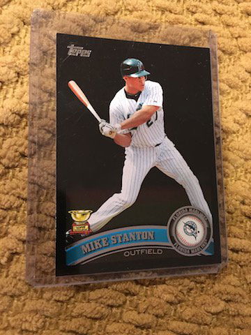 Mike Stanton 2011 Topps Black #135 (1 of 2)
