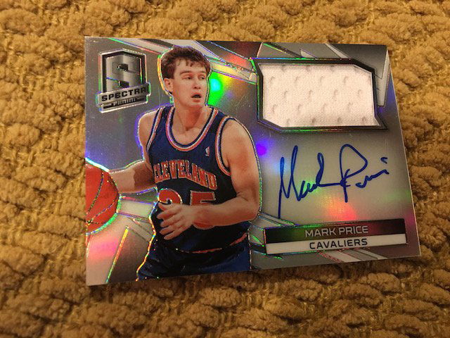 2014-15 Spectra Prizm Mark Price Jersey AUTO /125 (1 of 1)