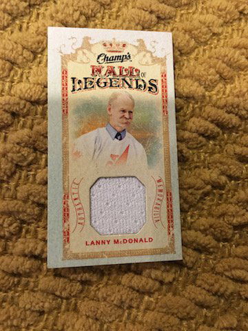 Lanny Mcdonald 2009-10 Champâ€™s Hall of Legends Mini (1 of 2)