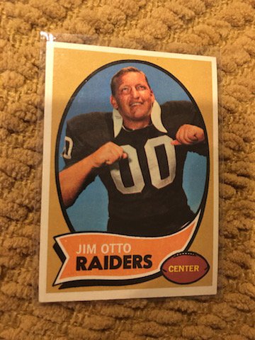 Jim Otto 1970 Topps #116: Jim Otto 1970 Topps #116