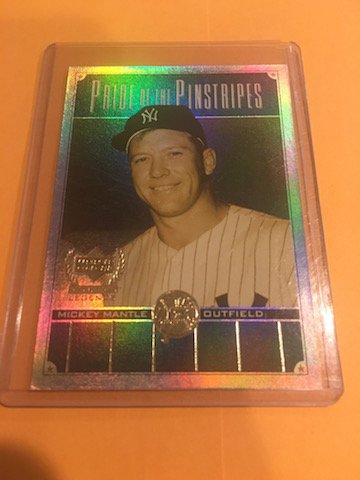 2000 UPPER DECK YANKEES LEGEND PRIDE OF PINSTRIPES (1 of 2)