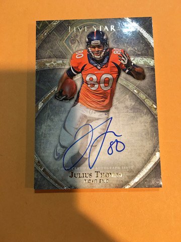 2014 Topps Five Star 'Career' auto/autograph card of (1 of 2)