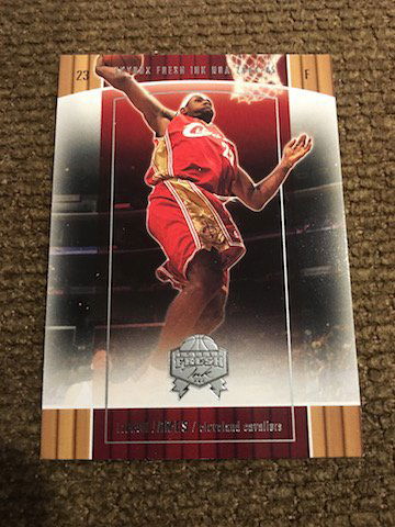 Lebron James 2004-05 Fresh Ink 2nd Year Card (1 of 2)
