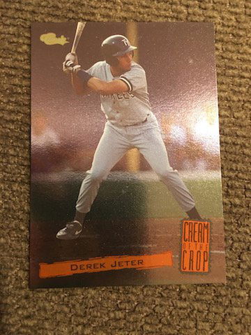 Derek Jeter 1994 Cream of the Crop Classic RC (1 of 2)