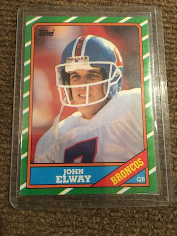 1986 Topps #112 John Elway Broncos: 1986 Topps #112 John Elway Broncos