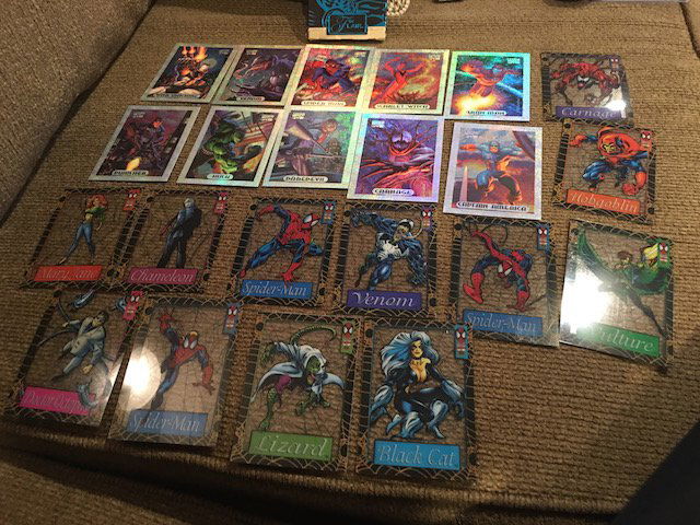 1994 Flair Marvel Universe Inaugural Edition Lot with (1 of 4)