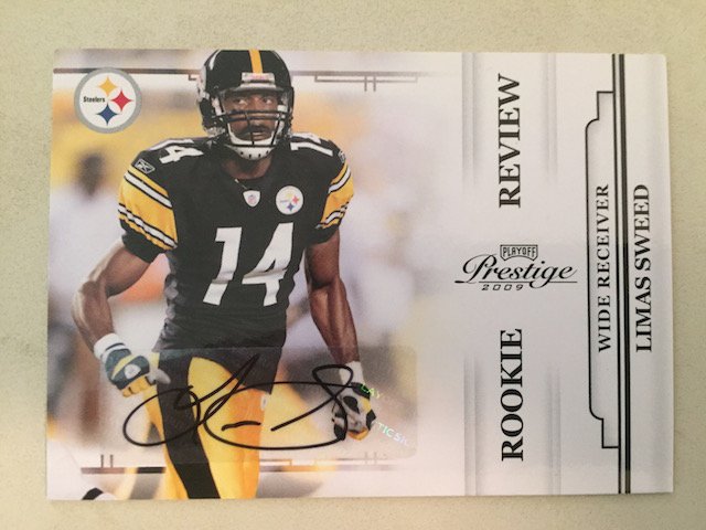 Limas Sweed 2009 Panini Rookie Review Autograph 120/250 (1 of 1)