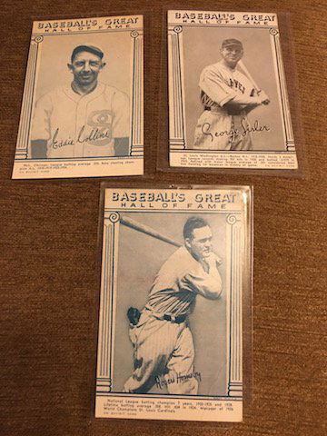 Baseballâ€™s Great Hall Of Fame Postcard Lot Eddie (1 of 1)
