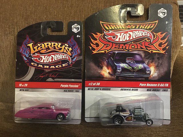 Hot Wheels Larry's Garage Hot Pink Purple Passion and (1 of 1)