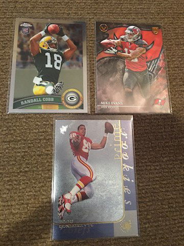 Randall Cobb Mike Evans and and Tony Gonzalez UD3 Prime (1 of 2)