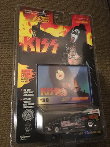 Johnny Lightning Kiss Racing Dreams Car Gene Simmons (1 of 1)