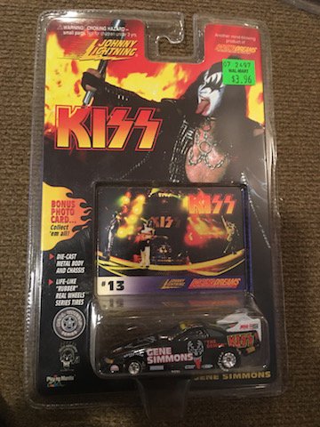 Johnny Lightning Kiss Racing Dreams Car (1 of 1)