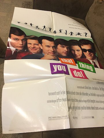 That Thing You Do 1996 Original Movie Poster Comedy (1 of 2)