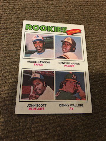 1977 Topps Andre Dawson RC #473 - Expos - Ex (1 of 2)
