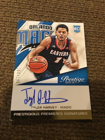 Tyler harvey 2015-16 Prestige RC Auto SP 299 (1 of 1)