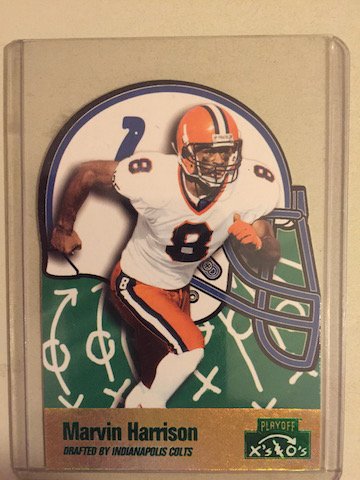 Marvin Harrison 1996 Playoff Rookie Insert: Marvin Harrison 1996 Playoff Rookie Insert