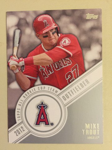 Mike Trout 2014 Topps All Rookie Cup Team Insert (1 of 1)