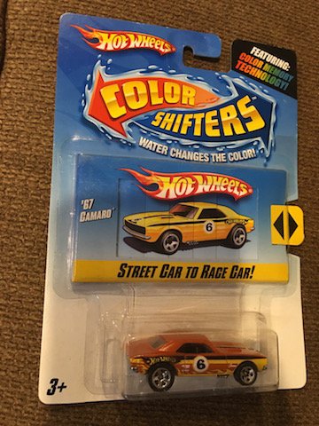 Hot Wheels Color Shifters '67 Camaro Street Car to Race: Hot Wheels Color Shifters '67 Camaro Street Car to Race Car