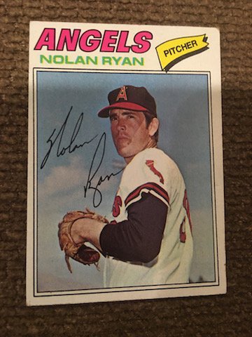 Nolan Ryan 1977 Topps #650: Nolan Ryan 1977 Topps #650