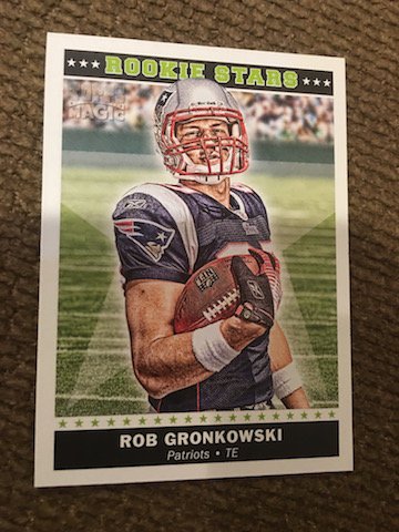2010 Topps Magic Rookie Stars Rob Gronkowski New: 2010 Topps Magic Rookie Stars Rob Gronkowski New England Patriots RC