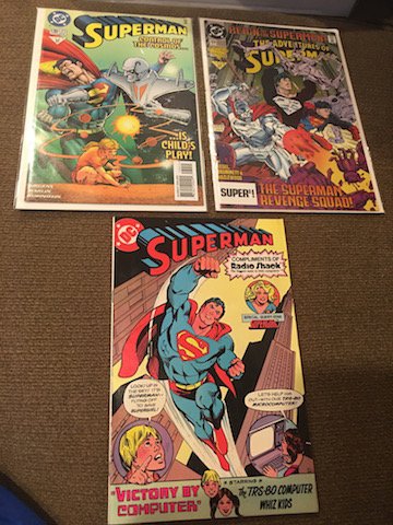 Superman Comic Lot of 3: Superman Comic Lot of 3