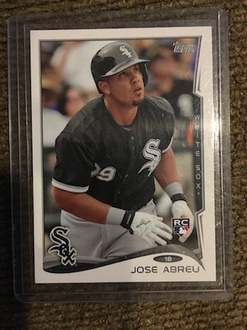 Jose Abreu 2014 Topps #496 RC: Jose Abreu 2014 Topps #496 RC