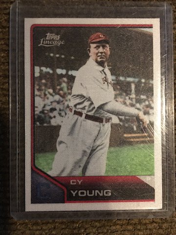 Cy Young 2011 Topps Lineage #TCS33: Cy Young 2011 Topps Lineage #TCS33