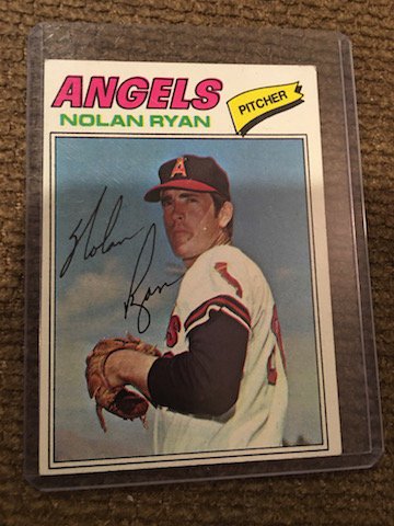 1977 Topps Nolan Ryan California Angels #650 Baseball: 1977 Topps Nolan Ryan California Angels #650 Baseball Card