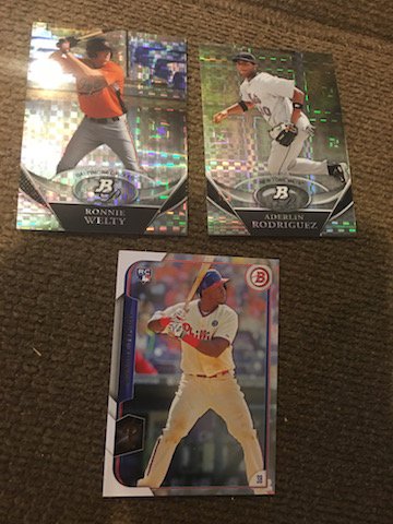 Maikel Franco Bowman RC and 2 Xfractor RC€™s: Maikel Franco Bowman RC and 2 Xfractor RC€™s