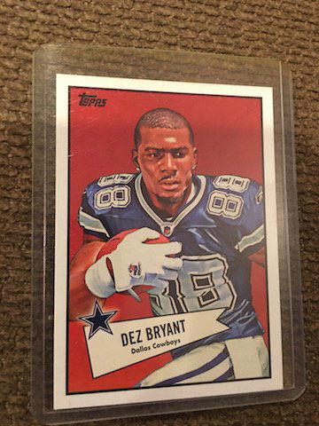 2010 Topps Dez Bryant 1952 Bowman rc Cowboys 52B-15 (1 of 2)