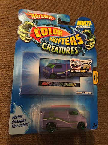 HOT WHEELS CUSTOM '77 DODGE VAN COLOR SHIFTERS (1 of 1)