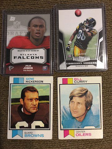 Julio Jones Topps RR Emmanuel Sanders Topps Unrivaled (1 of 2)