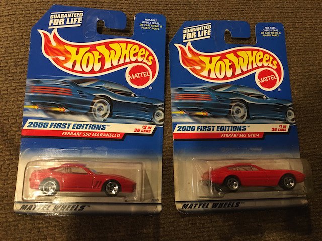 HOT WHEELS 2000 FIRST EDITIONS FERRARI 550 MARANELLO (1 of 3)