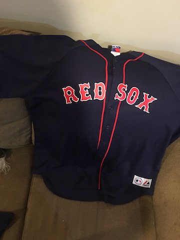 Majestic Boston Red Sox MLB Jersey Size 4X (1 of 3)