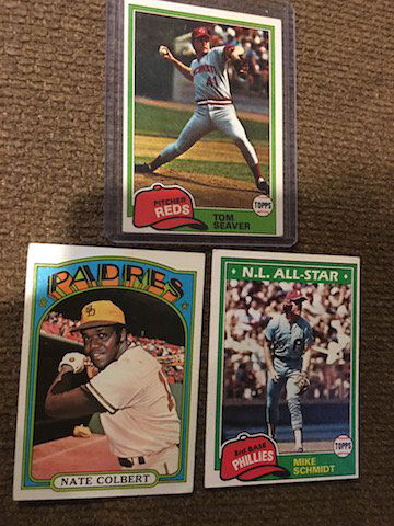 1981 Topps #540 Mike Schmidt PHILLIES Tom Seaver Lot (1 of 3)