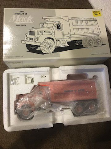 1996 First Gear-" TOWNSHIP OF SPRING " MACK 1960 B-61 (1 of 2)