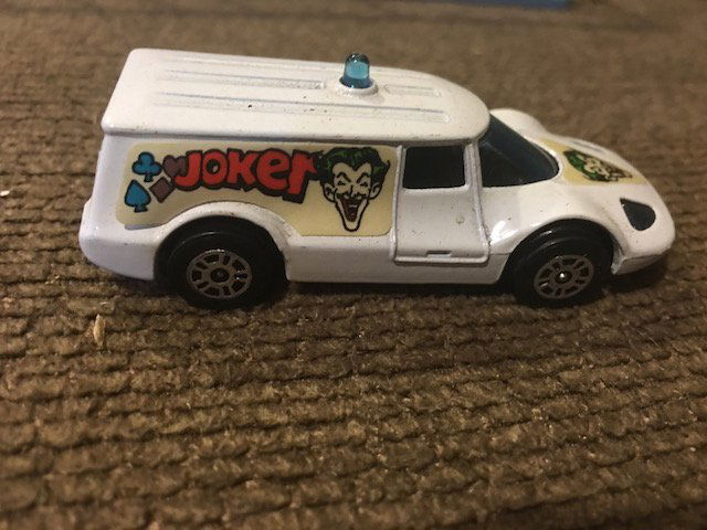 VINTAGE MODEL CAR 1/64 SCALE THE JOKER MOBILE VAN CAR (1 of 3)