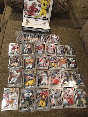 Large Lot of 2015 Prizm Football Cards Tom Brady, Rob (1 of 5)
