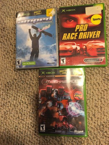 Lot of 3 Original xbox Games (1 of 1)