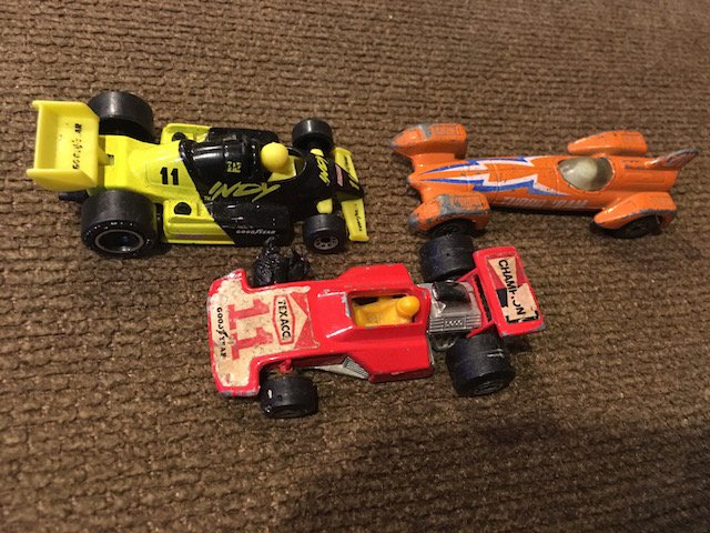 Lot of 3 Indy Die cast Cars Lesney Formula 5000 and: Lot of 3 Indy Die cast Cars Lesney Formula 5000 and Others